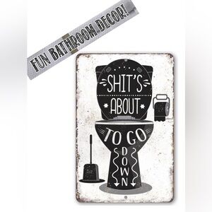 Brand New!! 12" x 18" Aluminum Metal Poster Tin Wall Decor